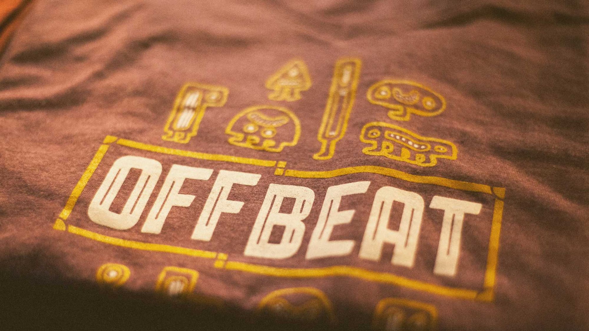 Off Beat Music Festival shirt design