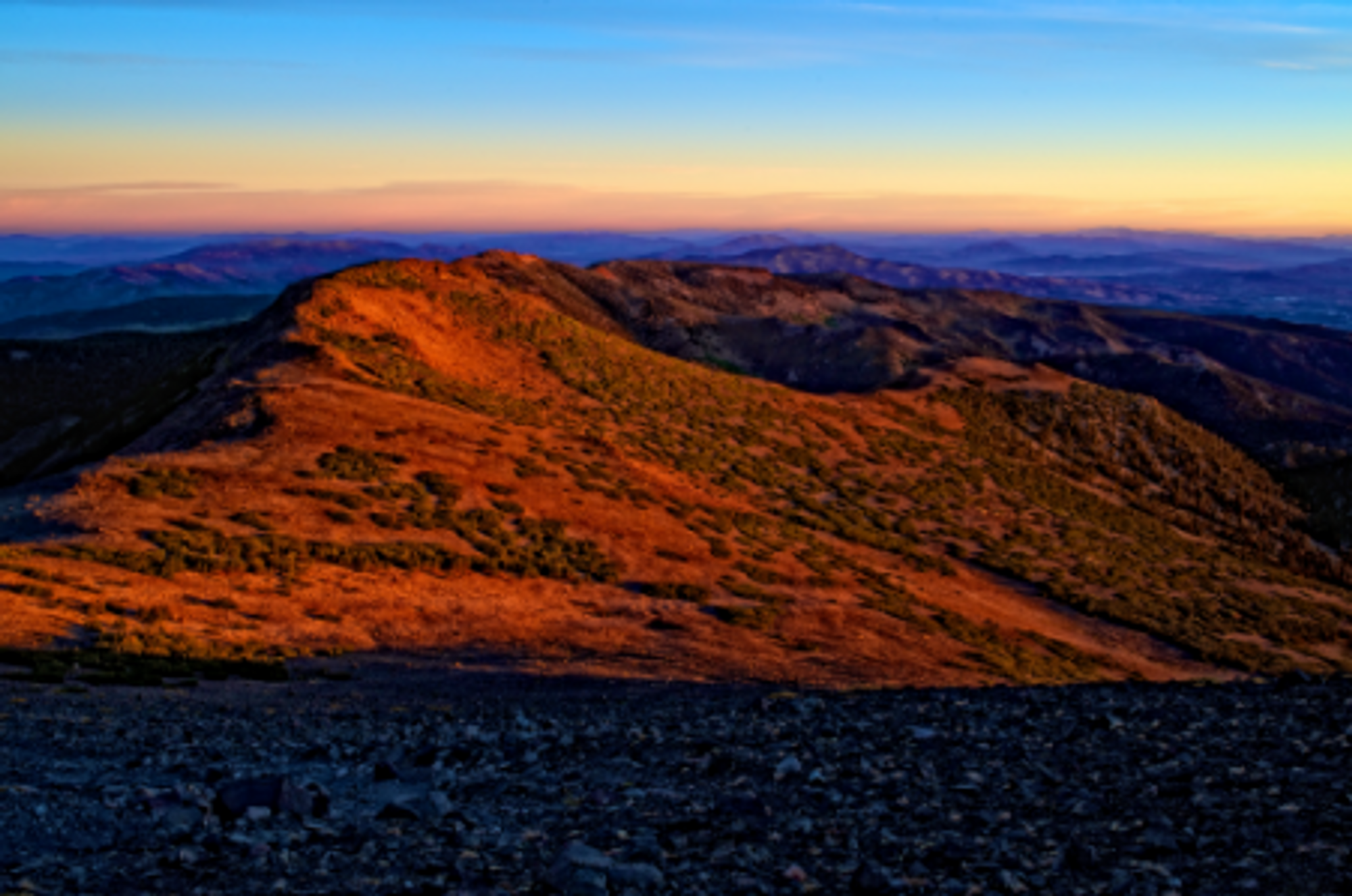 Out In The Land Of The Setting Sun: Colors of the Western Sky