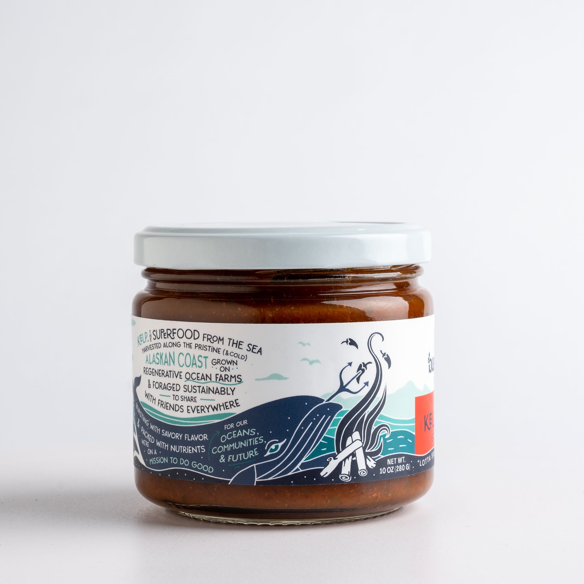 Kelp Salsa Label Left