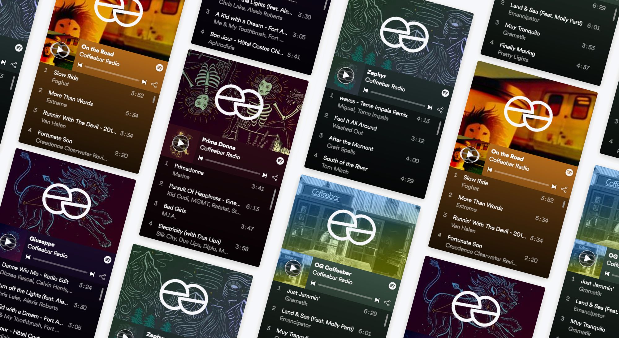 coffeebar spotify radio