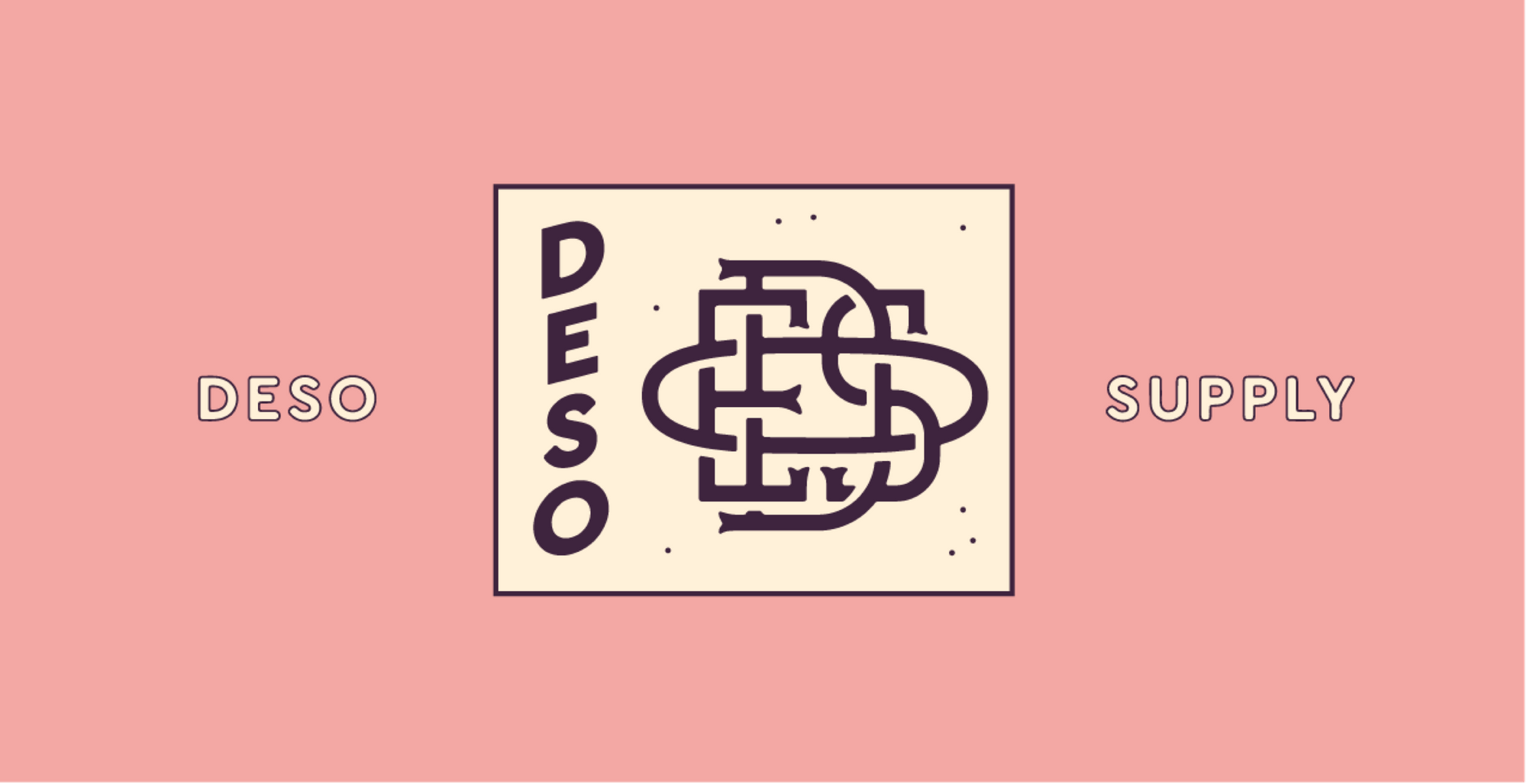 Deso Supply Co. badge design