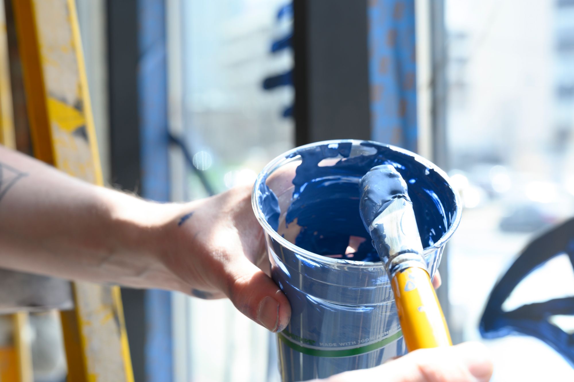 Patagonia mural paint