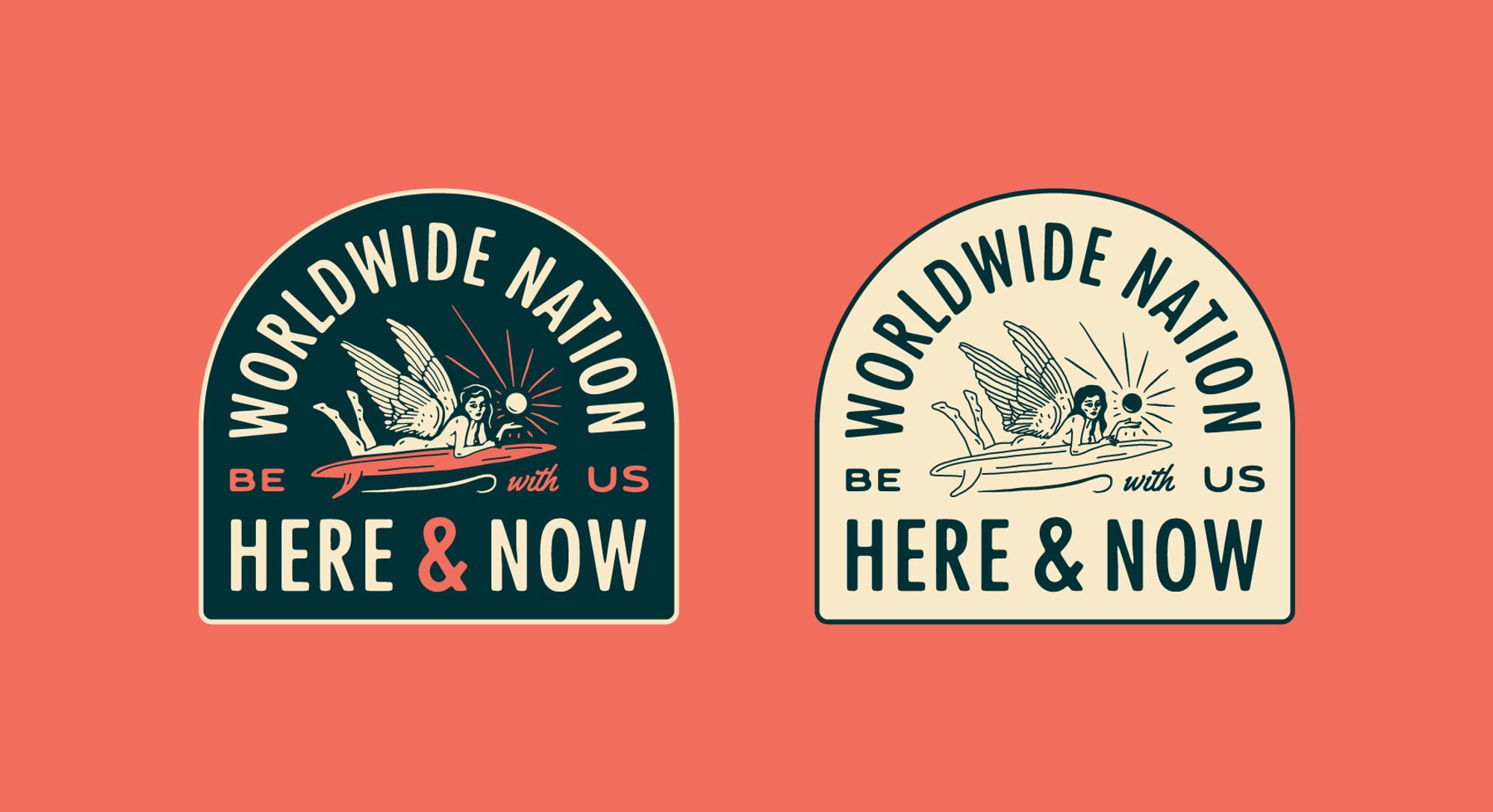 Worldwide Nation logo design