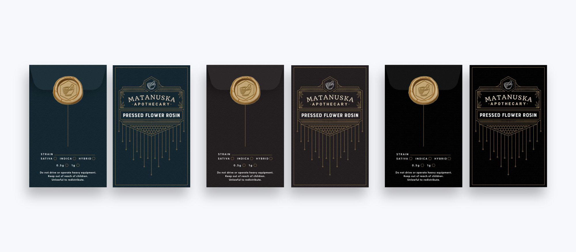 Matanuska Apothecary packaging design
