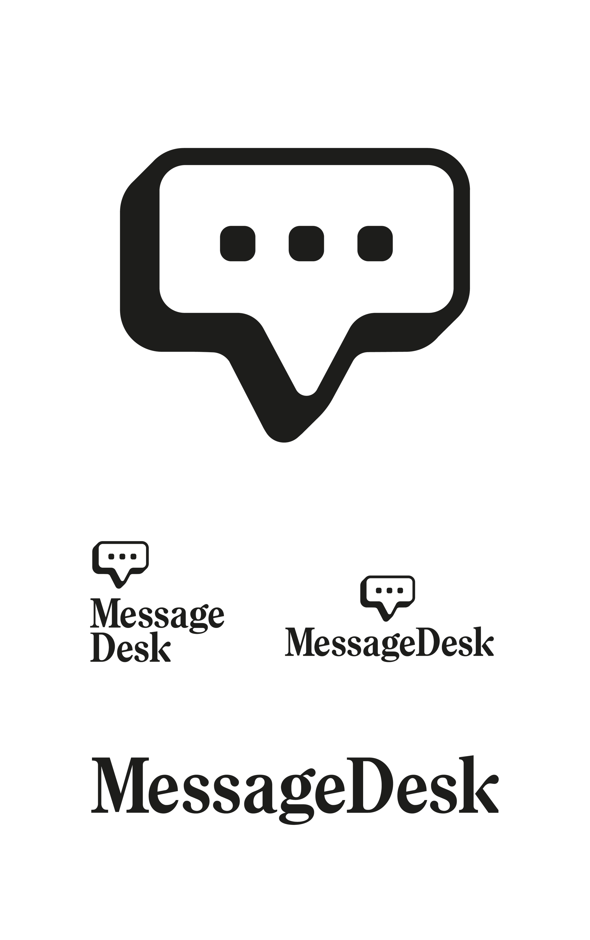 So, it's a messaging application?: A new logo to make that clear