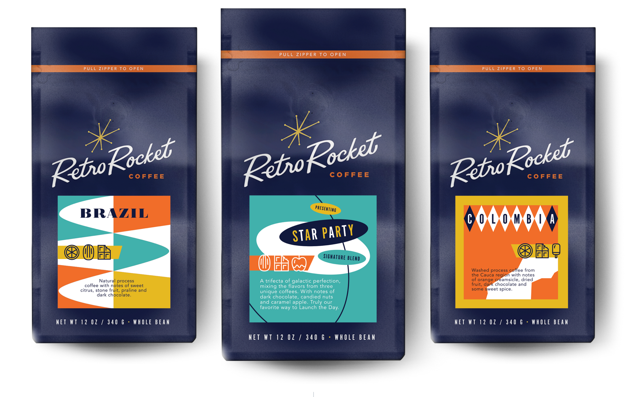 Retro Rocket coffee