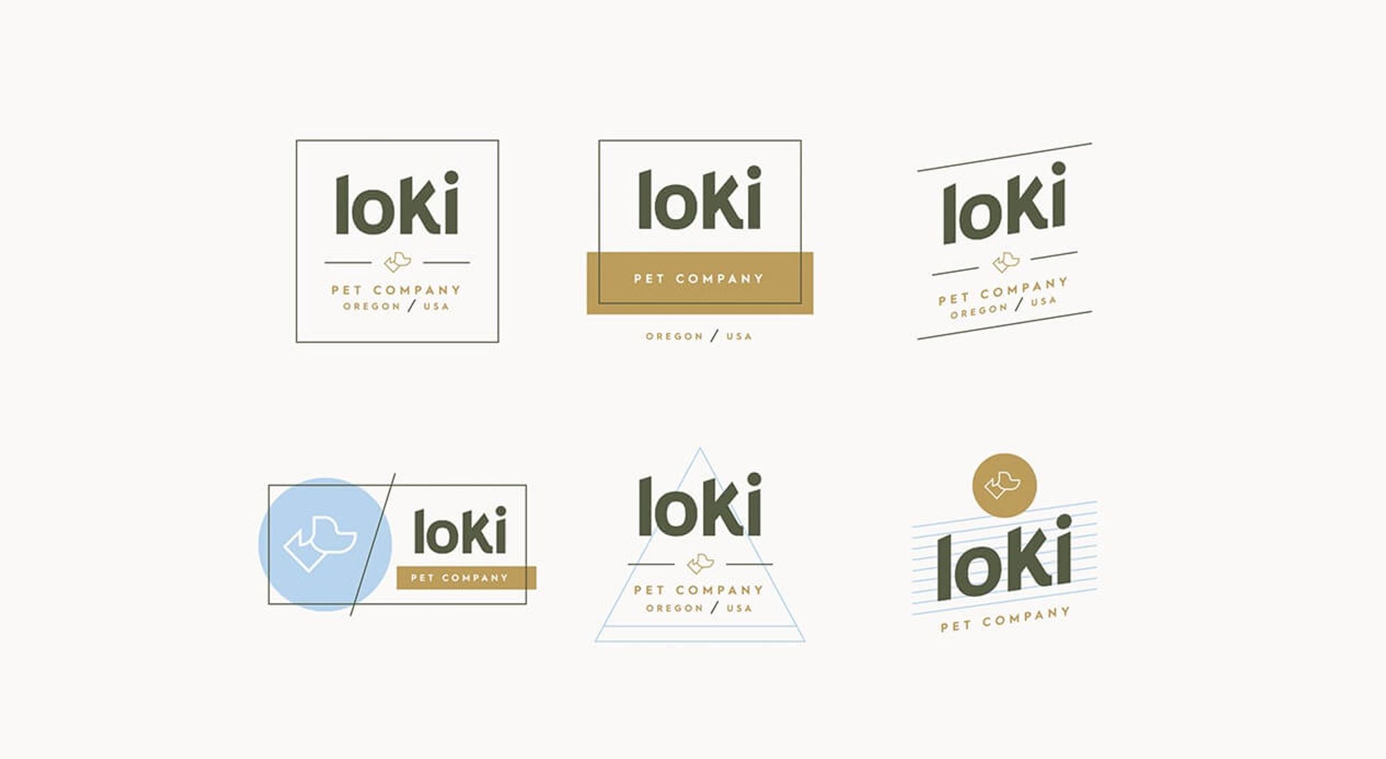 Loki Pet Treats logos