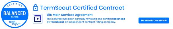 TermScour Certified Contract