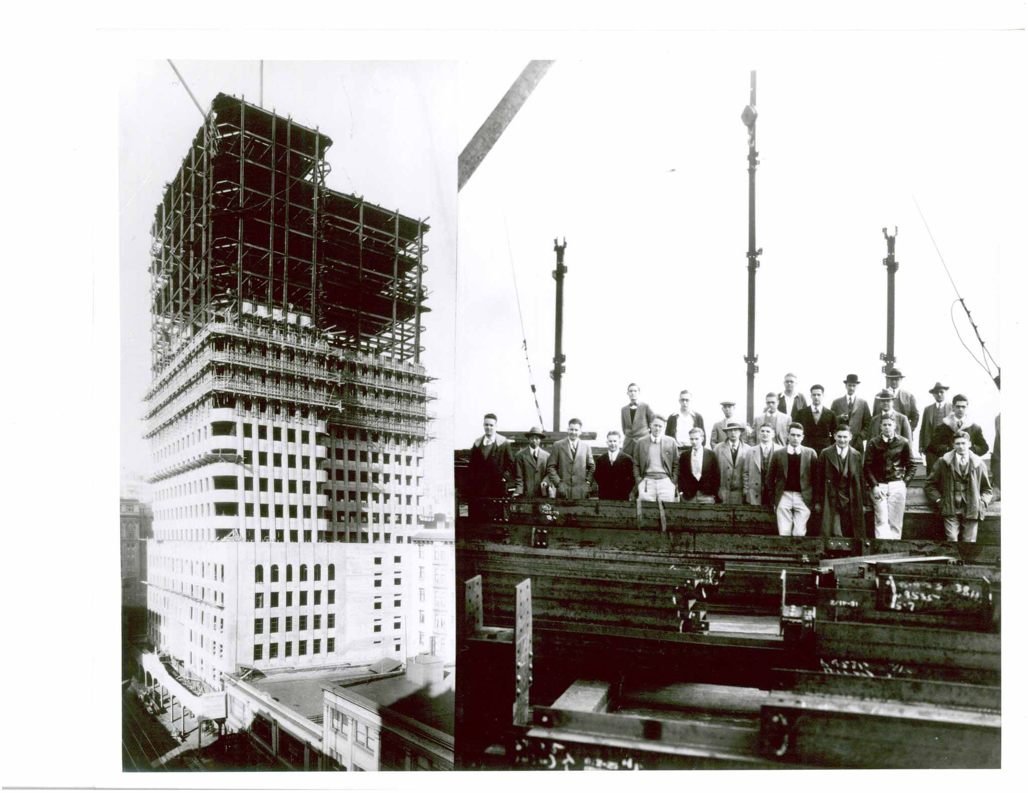 A building under construction