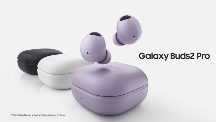 Galaxy Buds2 Pro ANC 광고 갤러리 — 제품 3D CGI 상세 컷 6