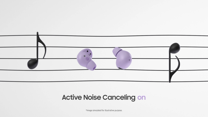 Galaxy Buds2 Pro ANC 광고 갤러리 — 제품 3D CGI 상세 컷 2