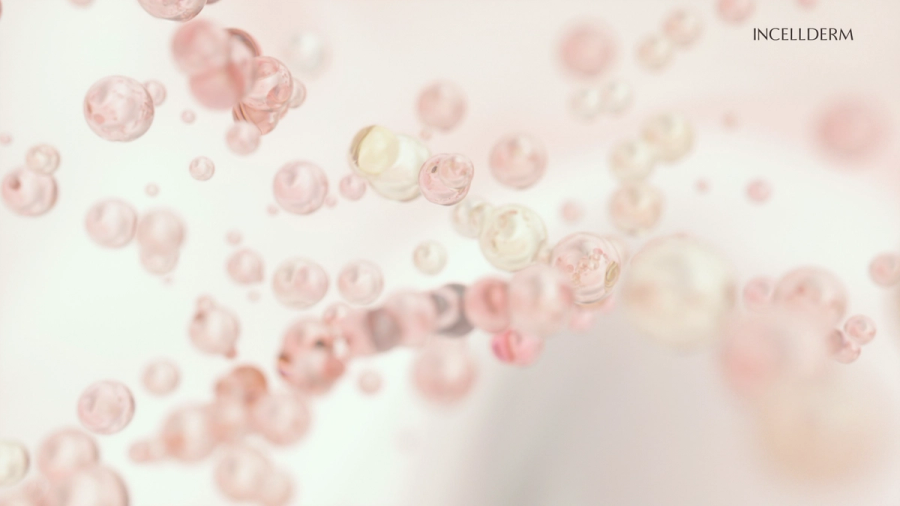 INCELLDERM RADIANSOME™ 100 갤러리 이미지 — 럭셔리 뷰티 제품 CGI 스틸컷 7