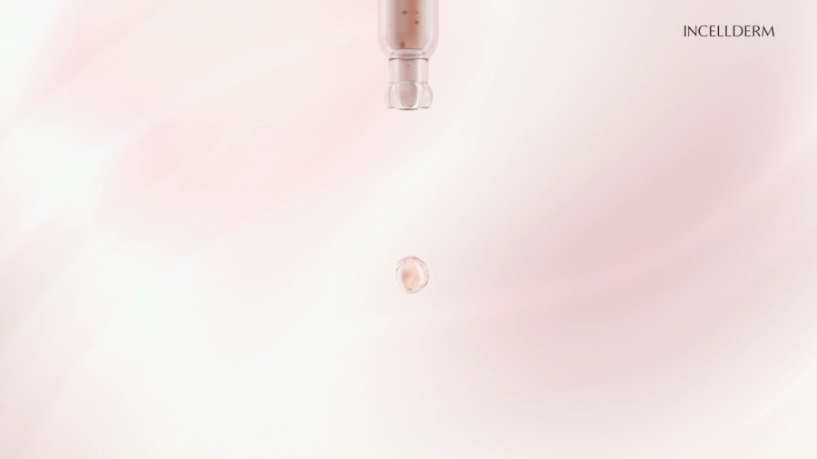INCELLDERM RADIANSOME™ 100 갤러리 이미지 — 럭셔리 뷰티 제품 CGI 스틸컷 1