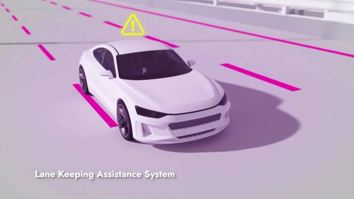 STRADVISION — lane keeping assistance system visualization