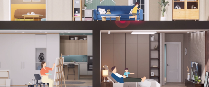 RAEMIAN THE NEXT HOME — 라이프스타일 맞춤형 공간 디자인을 보여주는 CGI 렌더링