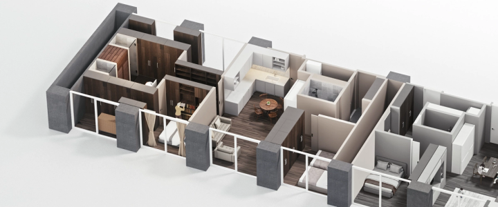 RAEMIAN THE NEXT HOME — 홈 플랫폼 기술이 적용된 스마트 아파트 인테리어 CGI