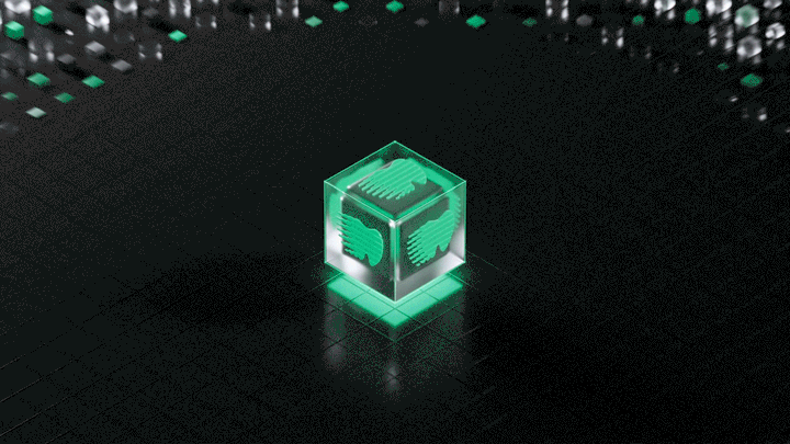 Arcreal 아크스캔 갤러리 이미지 — 3D 모션 그래픽 애니메이션 GIF 컷 4