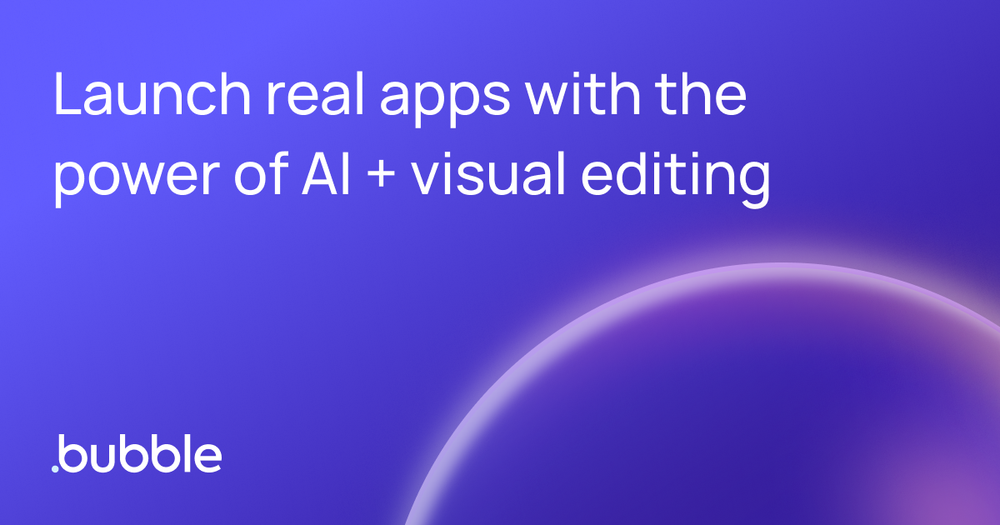 Screenshot of Bubble