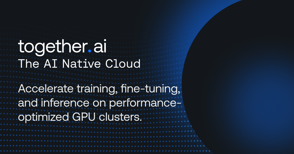 Screenshot of Together AI