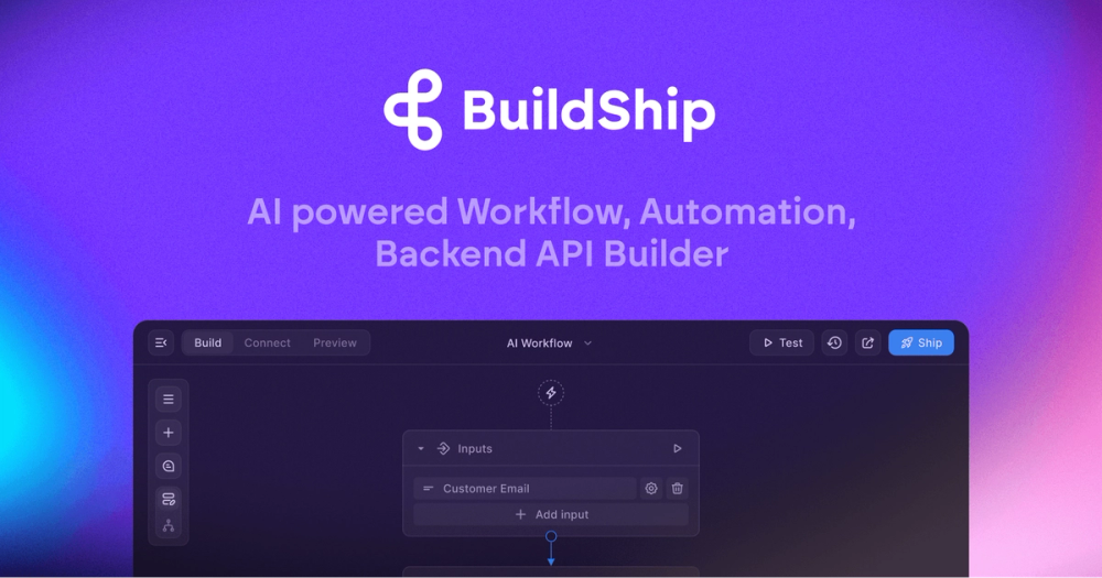 Screenshot of BuildShip