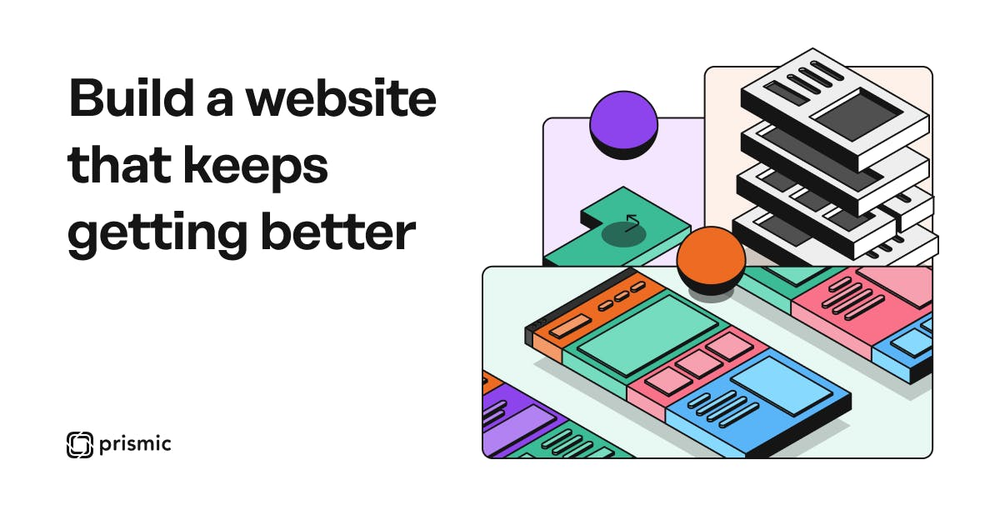 Screenshot of Prismic