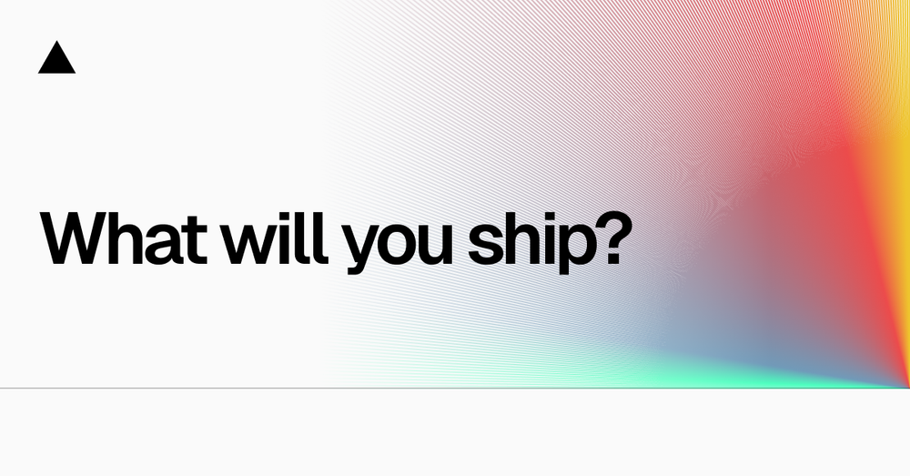 Screenshot of Vercel