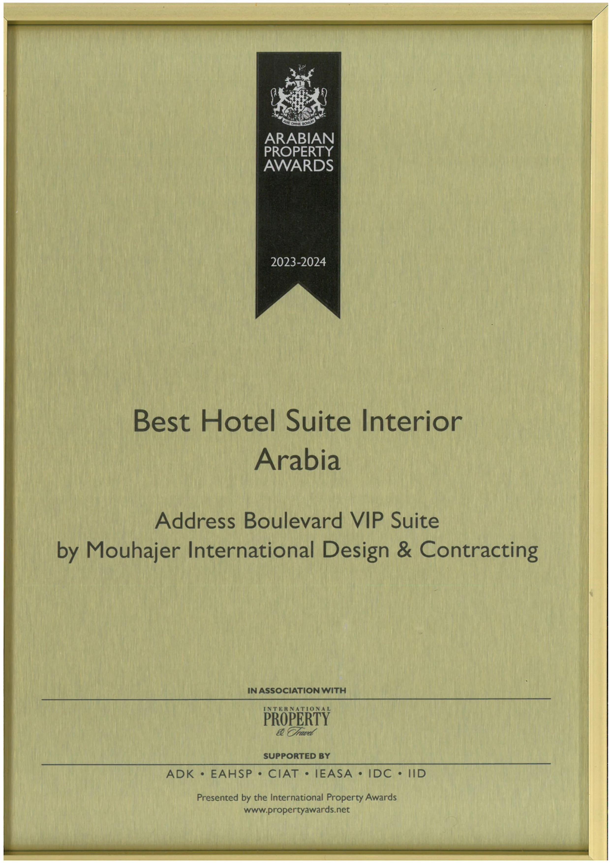 Best Hotel Suite Interior Arabia