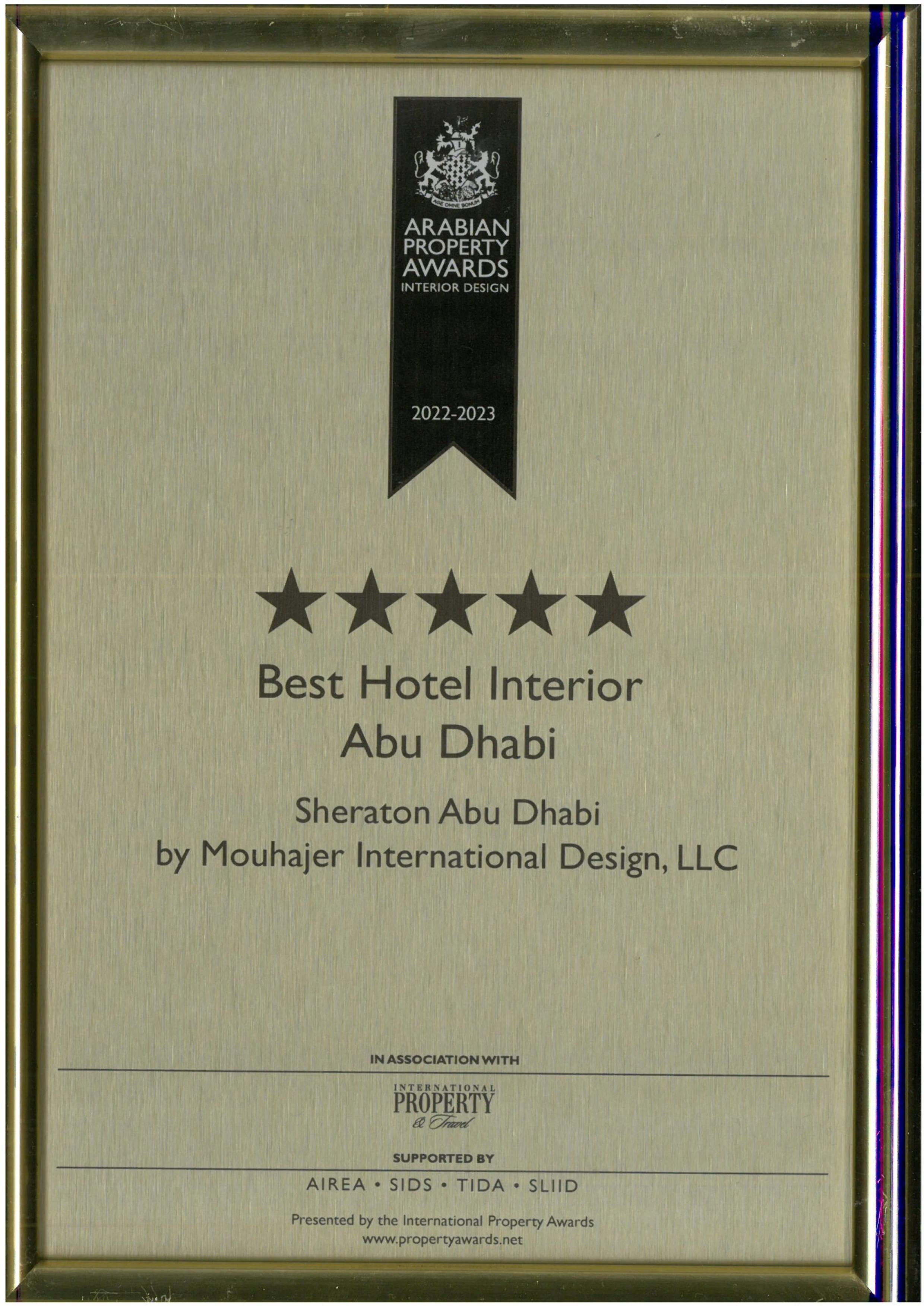 Best Hotel Interior Abu Dhabi