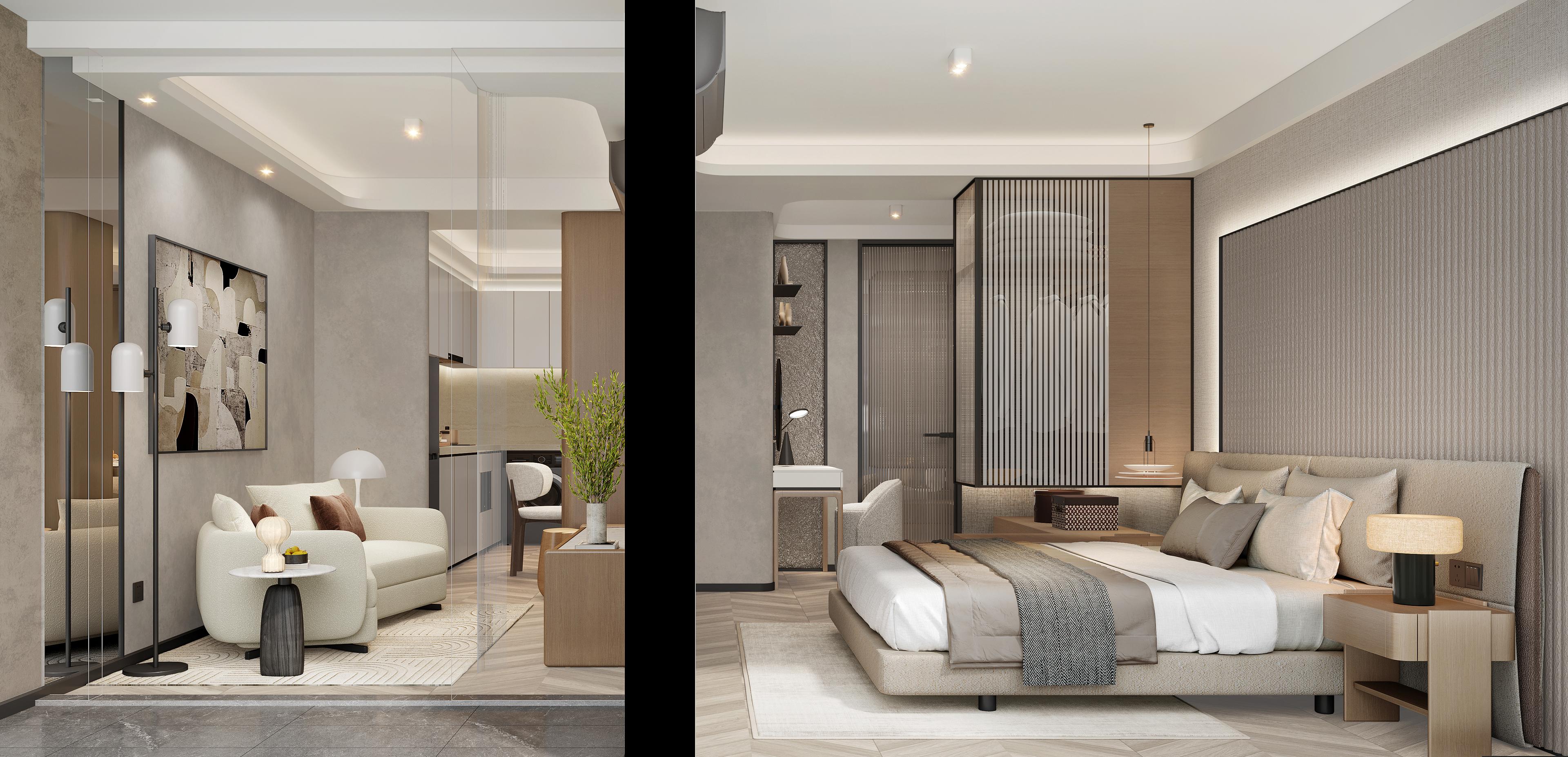 Level Pratumnak — 1-Schlafzimmer, Soi 6 Blick (Typ D1) — Pratumnak, Pattaya