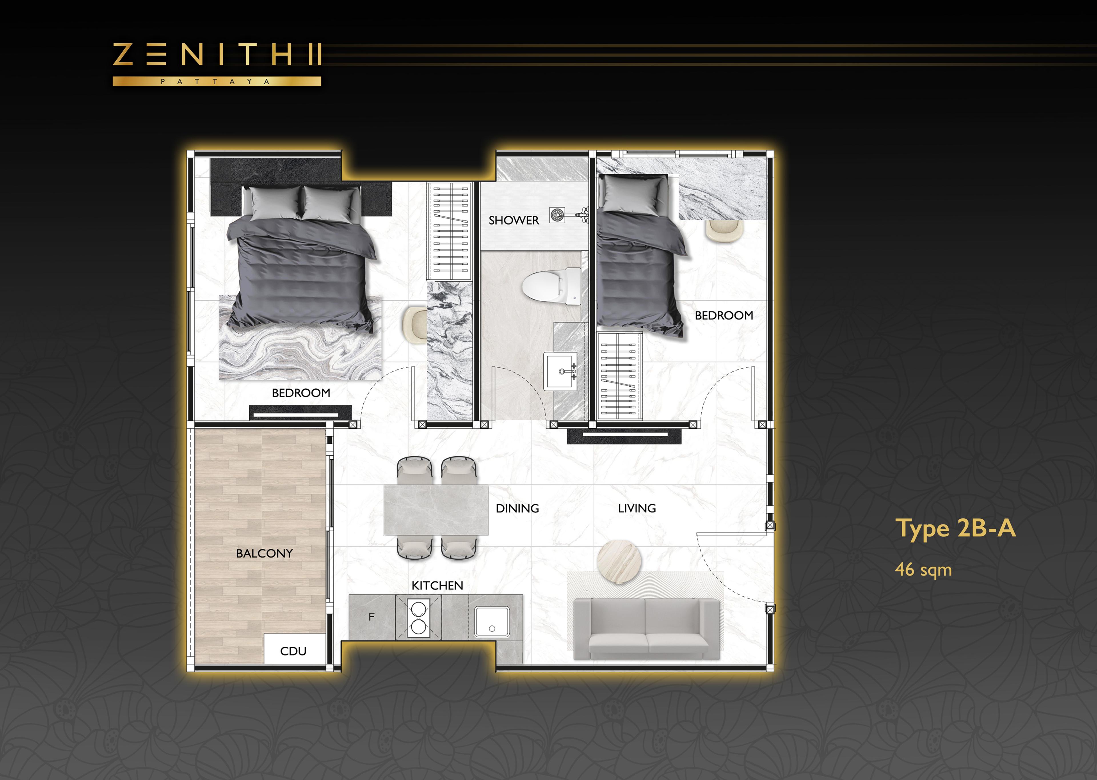 Zenith II Pattaya — Jomtien — 3