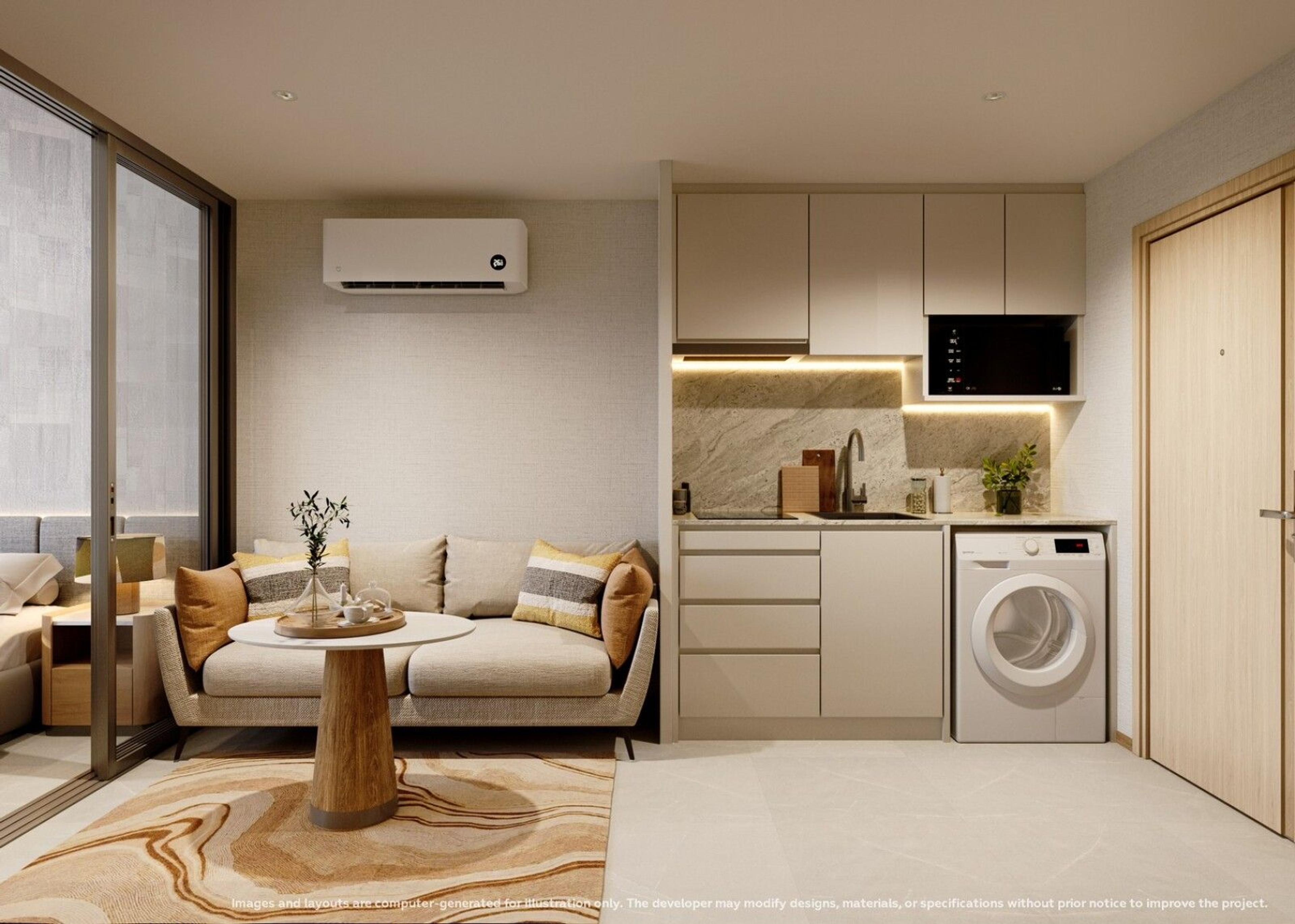 1 bedroom apartment 250 m from Karon beach — Karon, Mueang Phuket — 3