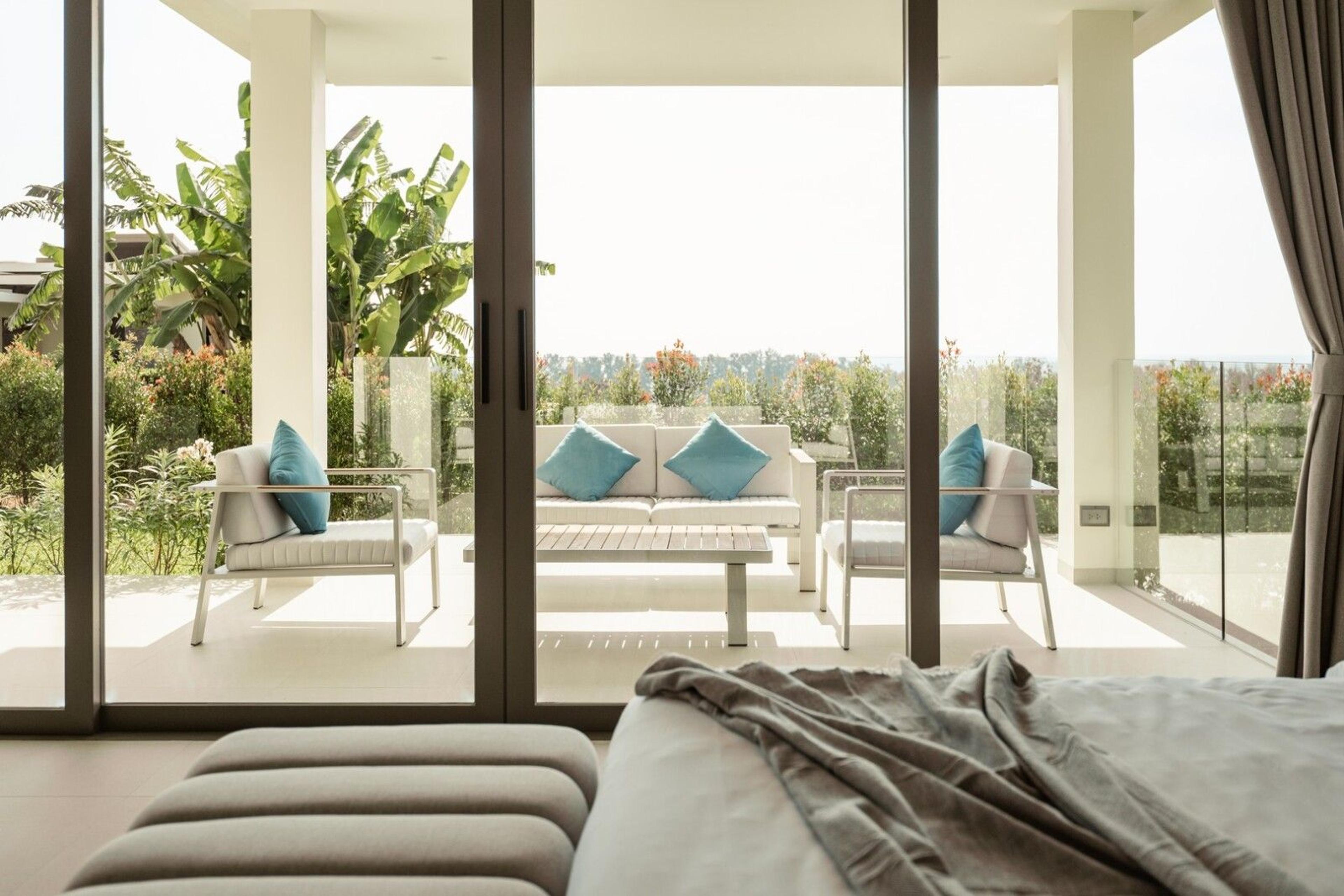 Villa com vista panorâmica para o mar a 600m da praia de Naithon — Sakhu, Thalang — 11