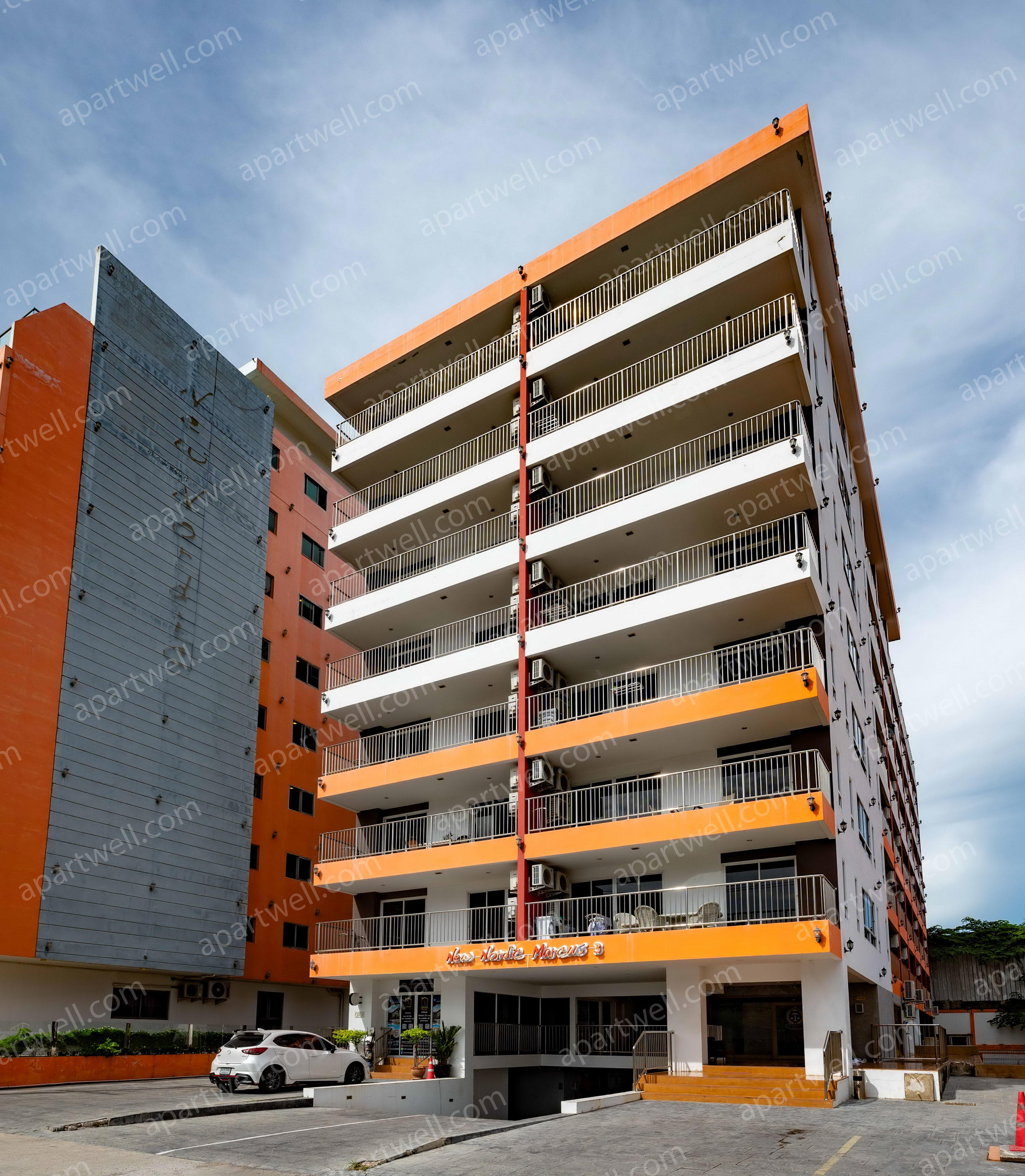 New Nordic Marcus 3 building exterior, Pratumnak, Pattaya