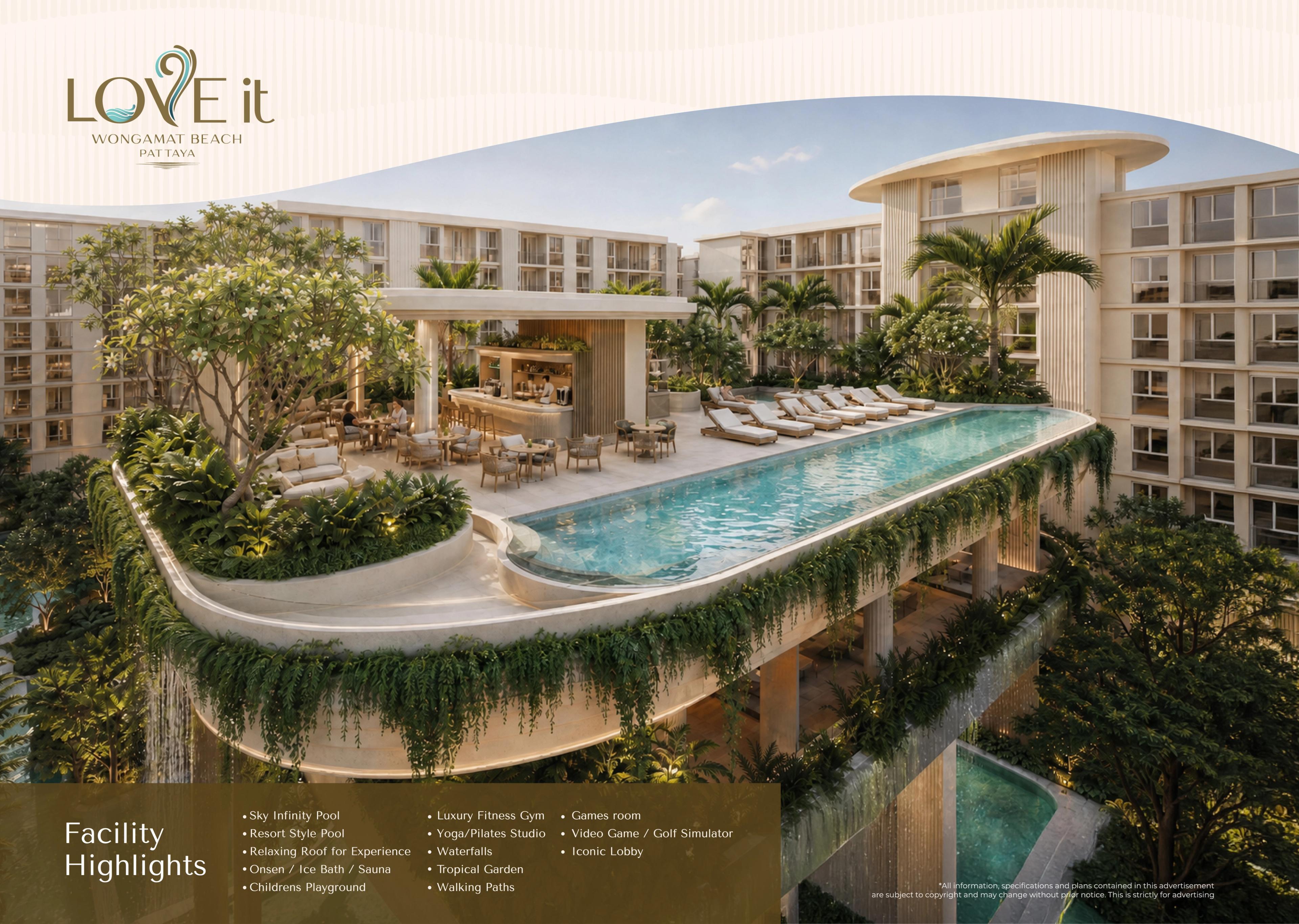 Love IT Wongamat Beach Condominium — Wongamat, Pattaya