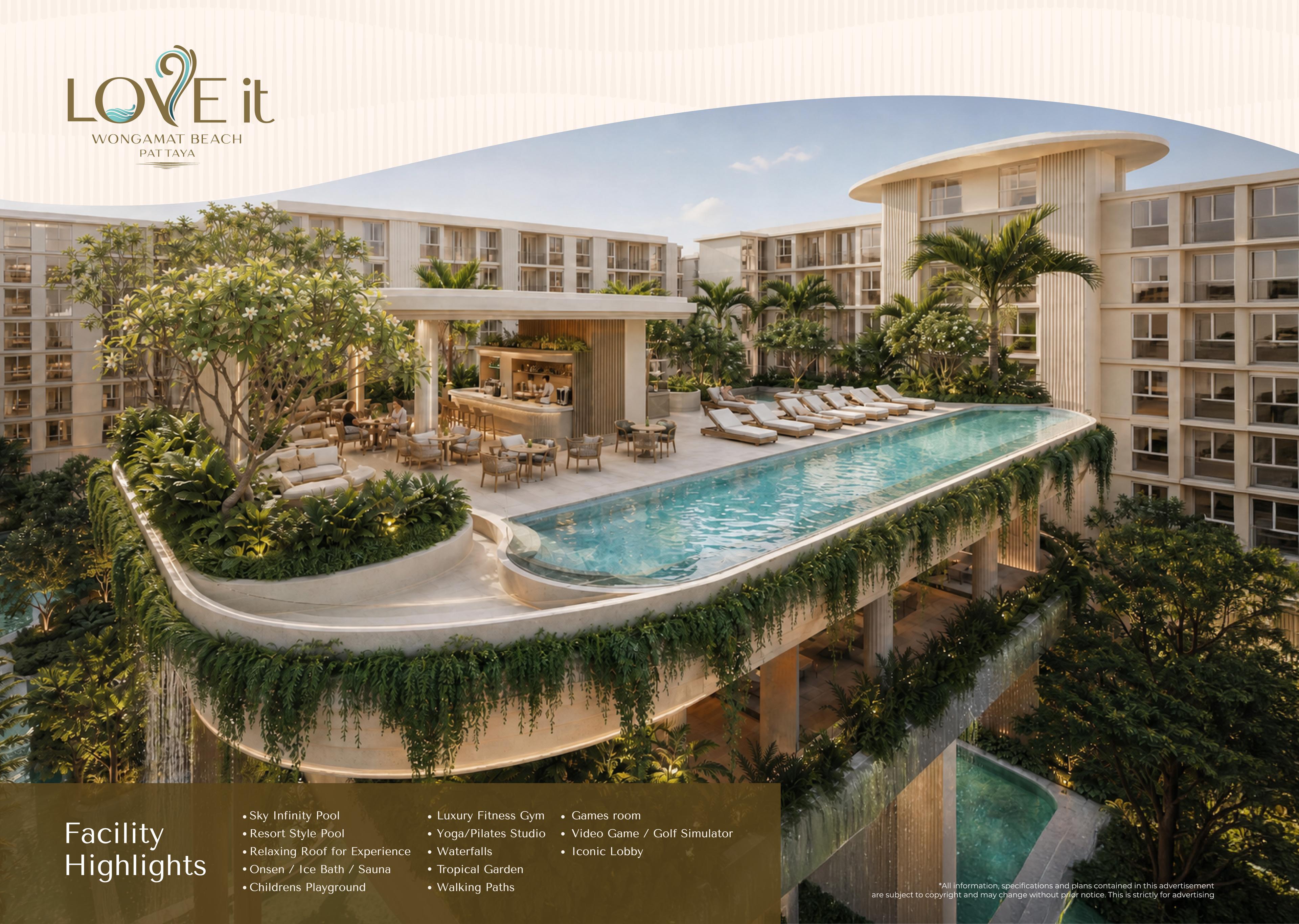 Love IT Wongamat Beach Condominium — Wongamat, Pattaya