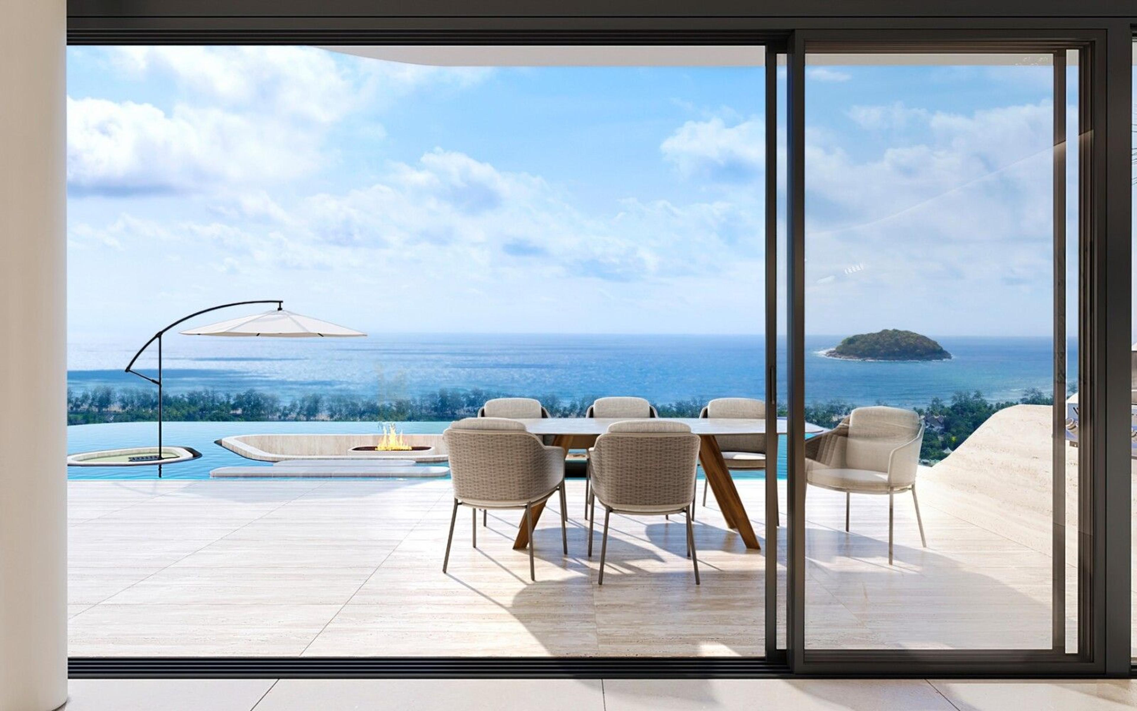 Panoramic sea view villa in Kata, Phuket — Karon, Mueang Phuket — 3