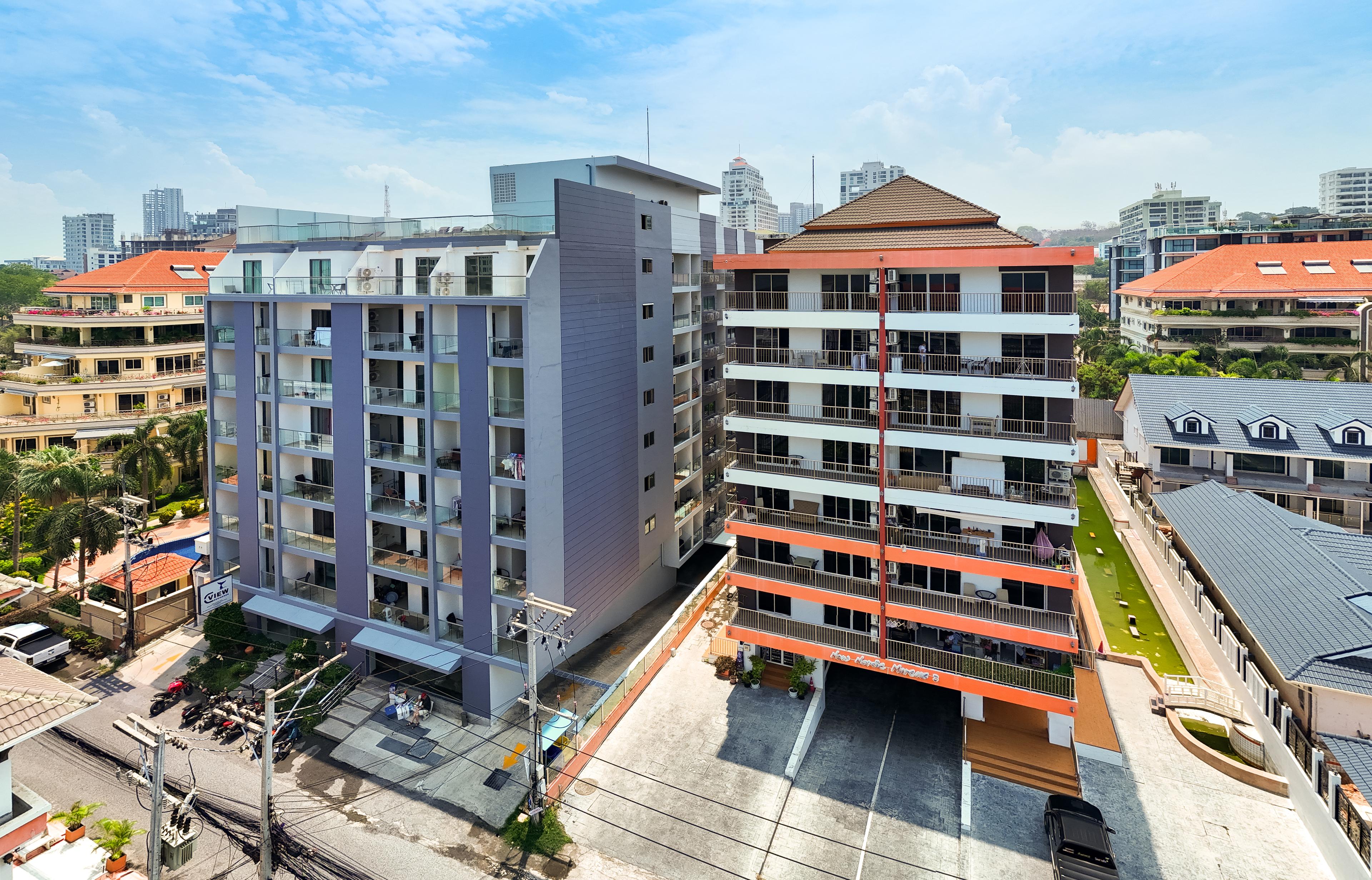 C-View Residence building exterior, Pratumnak, Pattaya