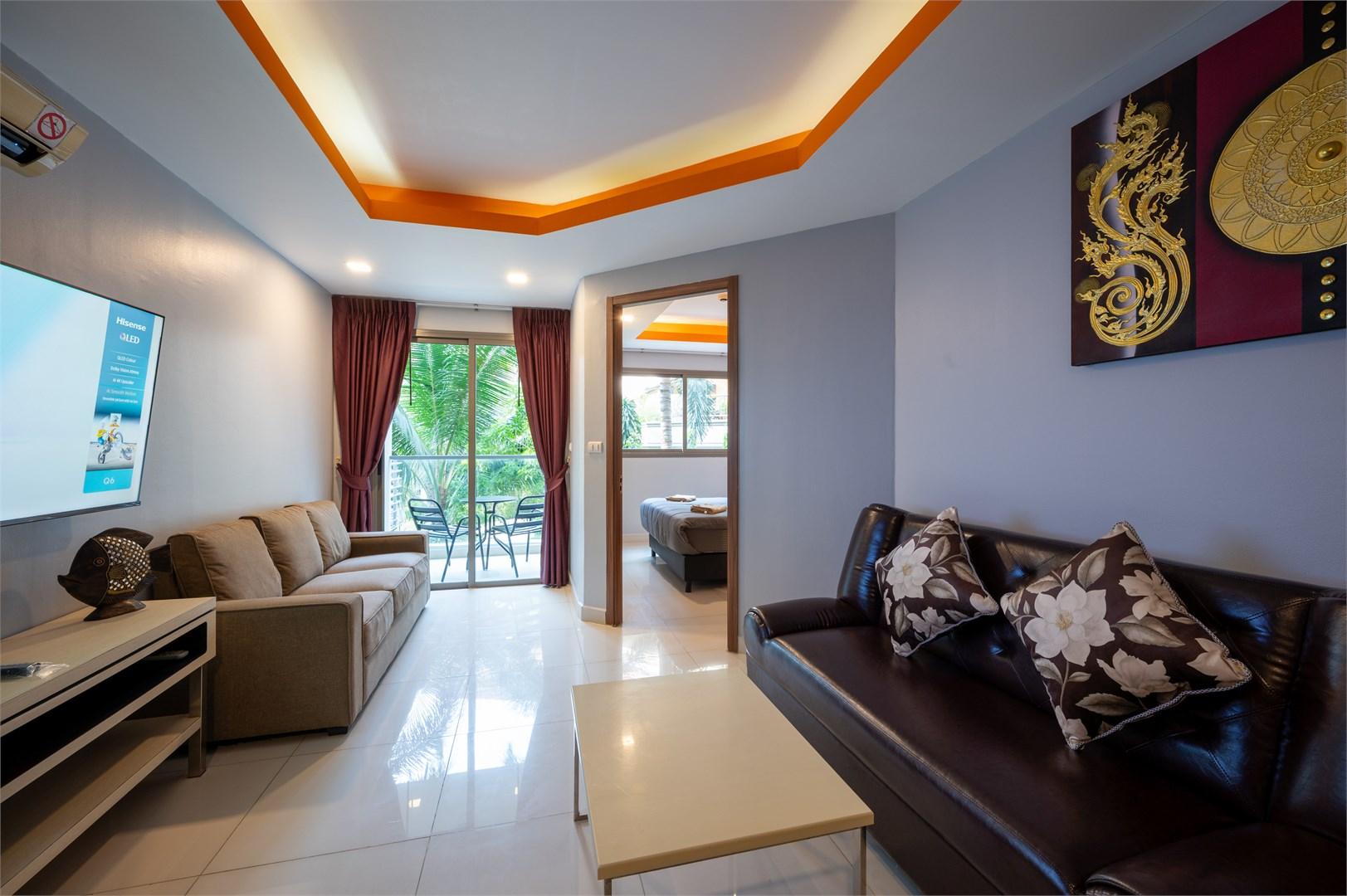 C-View Residence 220 Einzimmerwohnung — Pratumnak, Pattaya — 1