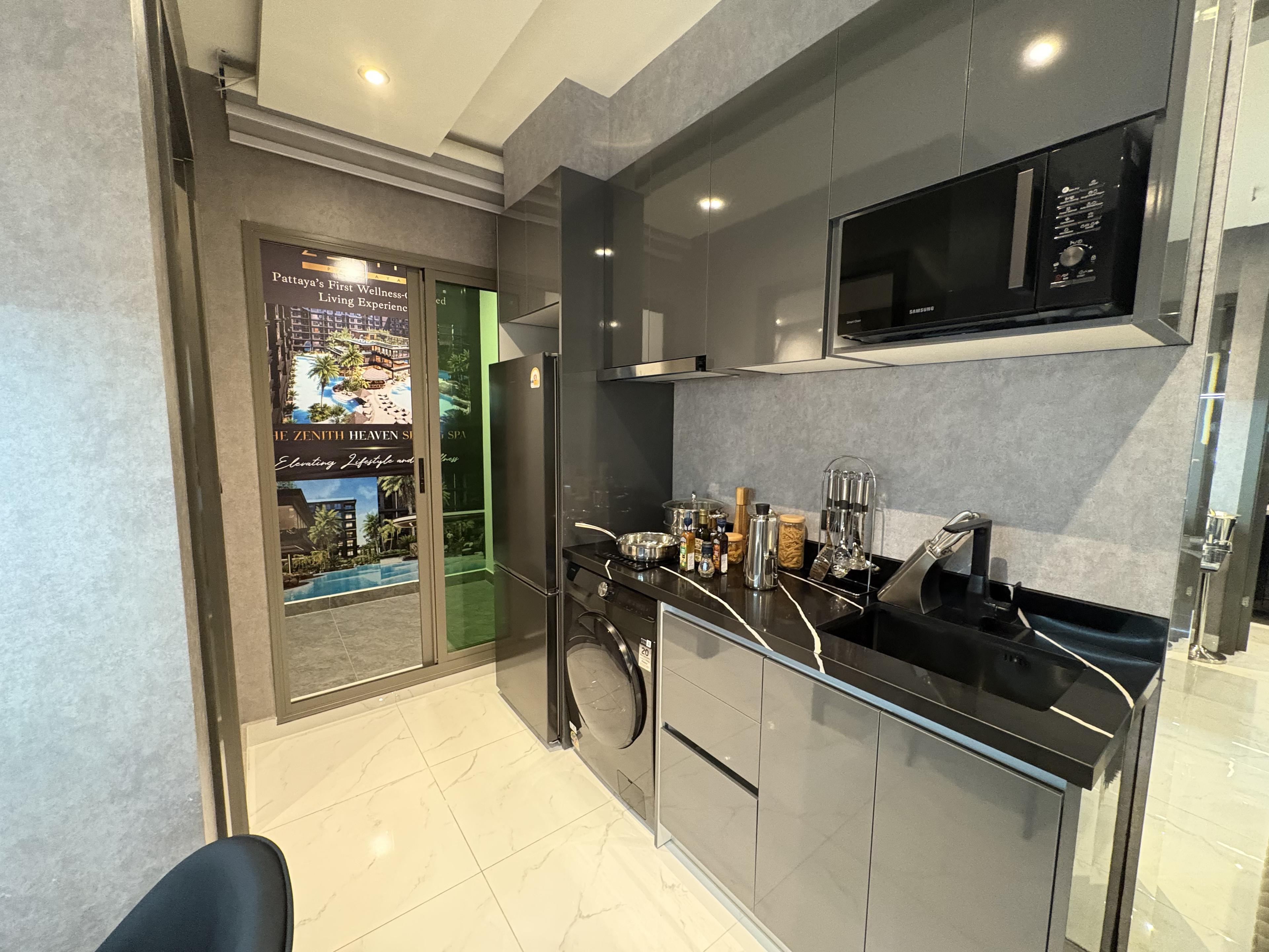 Zenith Pattaya — Edifício C, Apartamento de 1 Quarto com Vista para a Cidade — Jomtien, Pattaya — 2