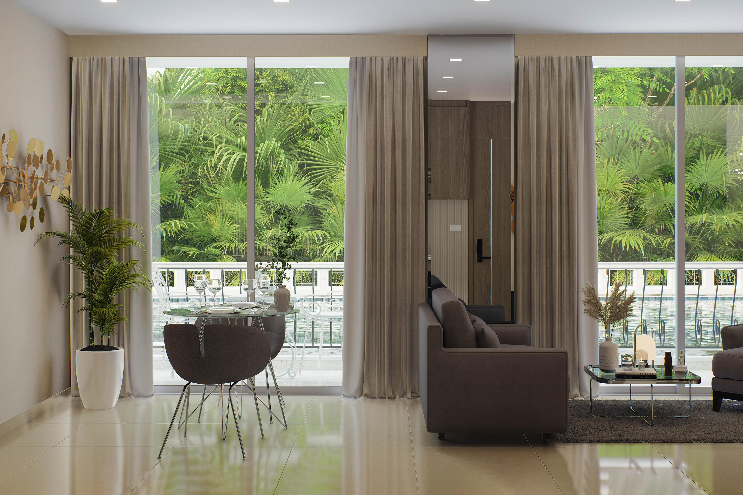 Harmonia City Garden – 2 sypialnie — Central Pattaya
