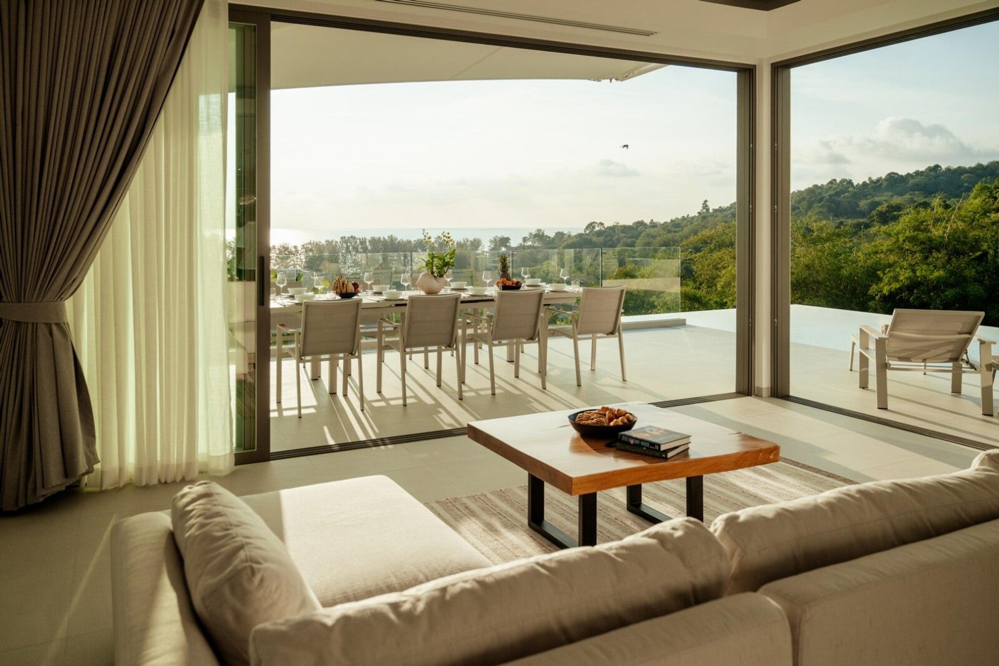 Villa com vista panorâmica para o mar a 600m da praia de Naithon — Sakhu, Thalang — 5