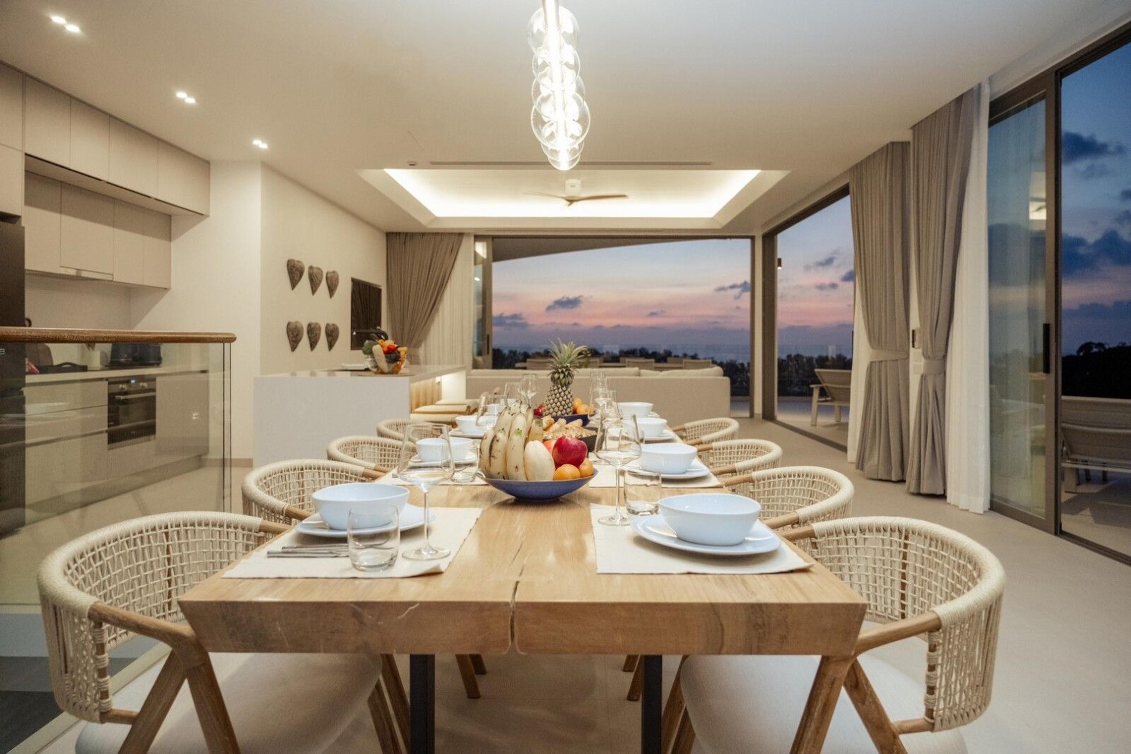 Villa com vista panorâmica para o mar a 600m da praia de Naithon — Sakhu, Thalang — 17