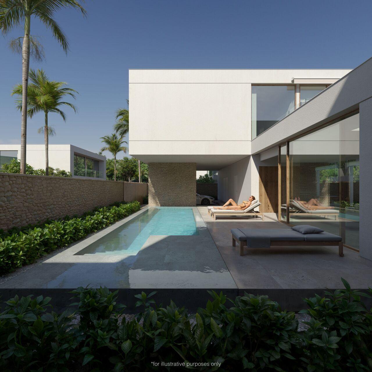 Moderna villa com piscina, 3 quartos e 5 casas de banho — Thalang — 1