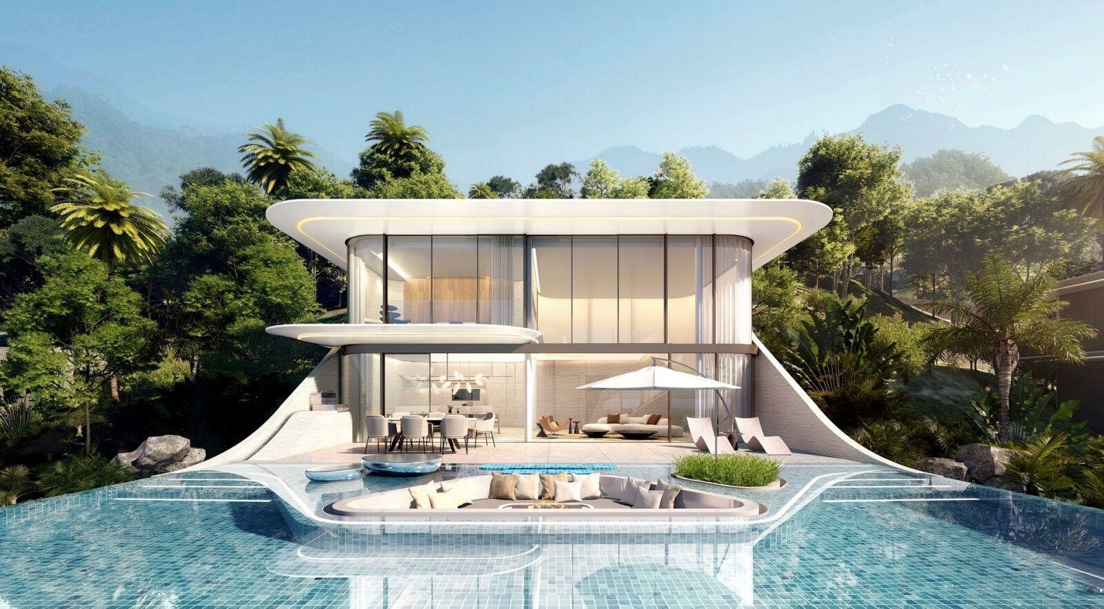 Panoramic sea view villa in Kata, Phuket — Karon, Mueang Phuket — 1