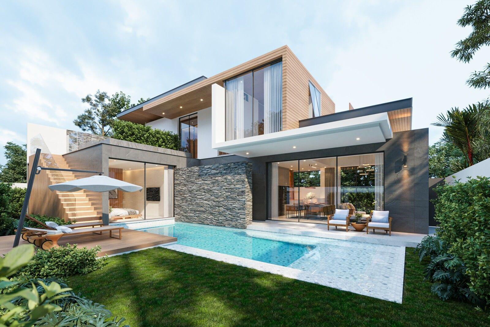 New 2-storey pool villa in Thalang — 1