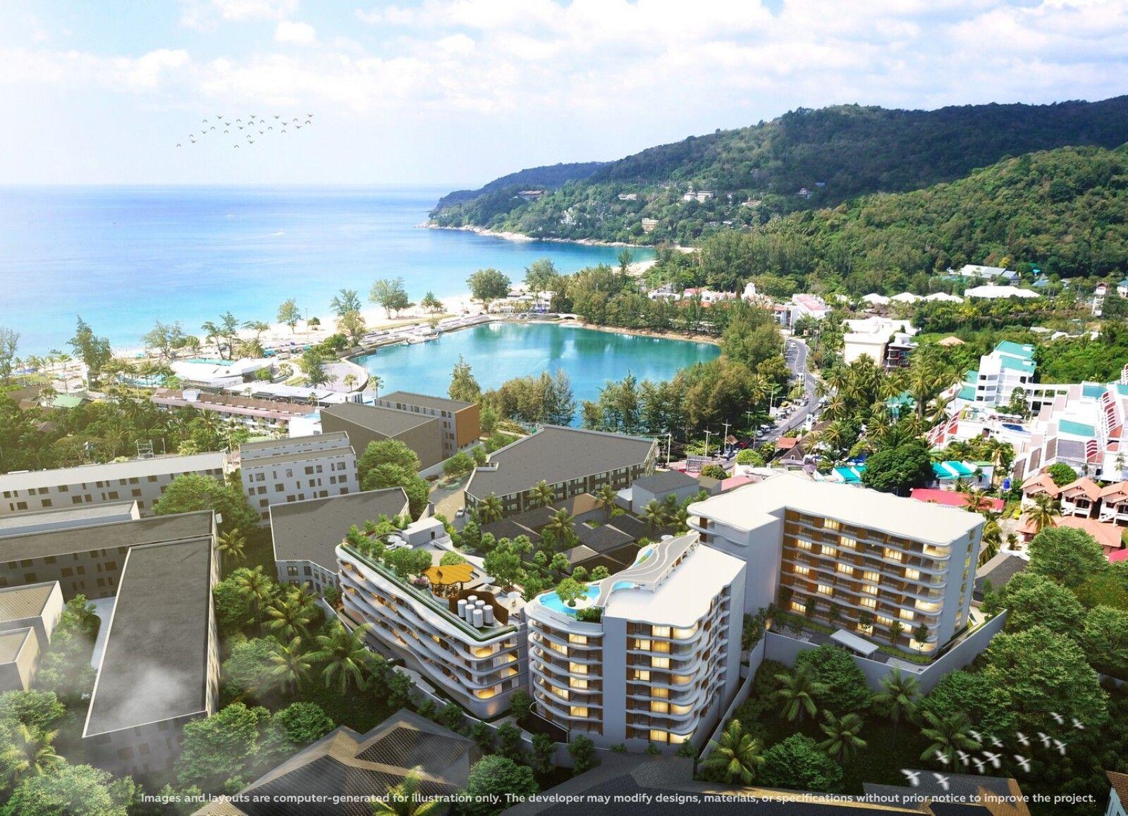 1 bedroom apartment 250 m from Karon beach — Karon, Mueang Phuket — 1