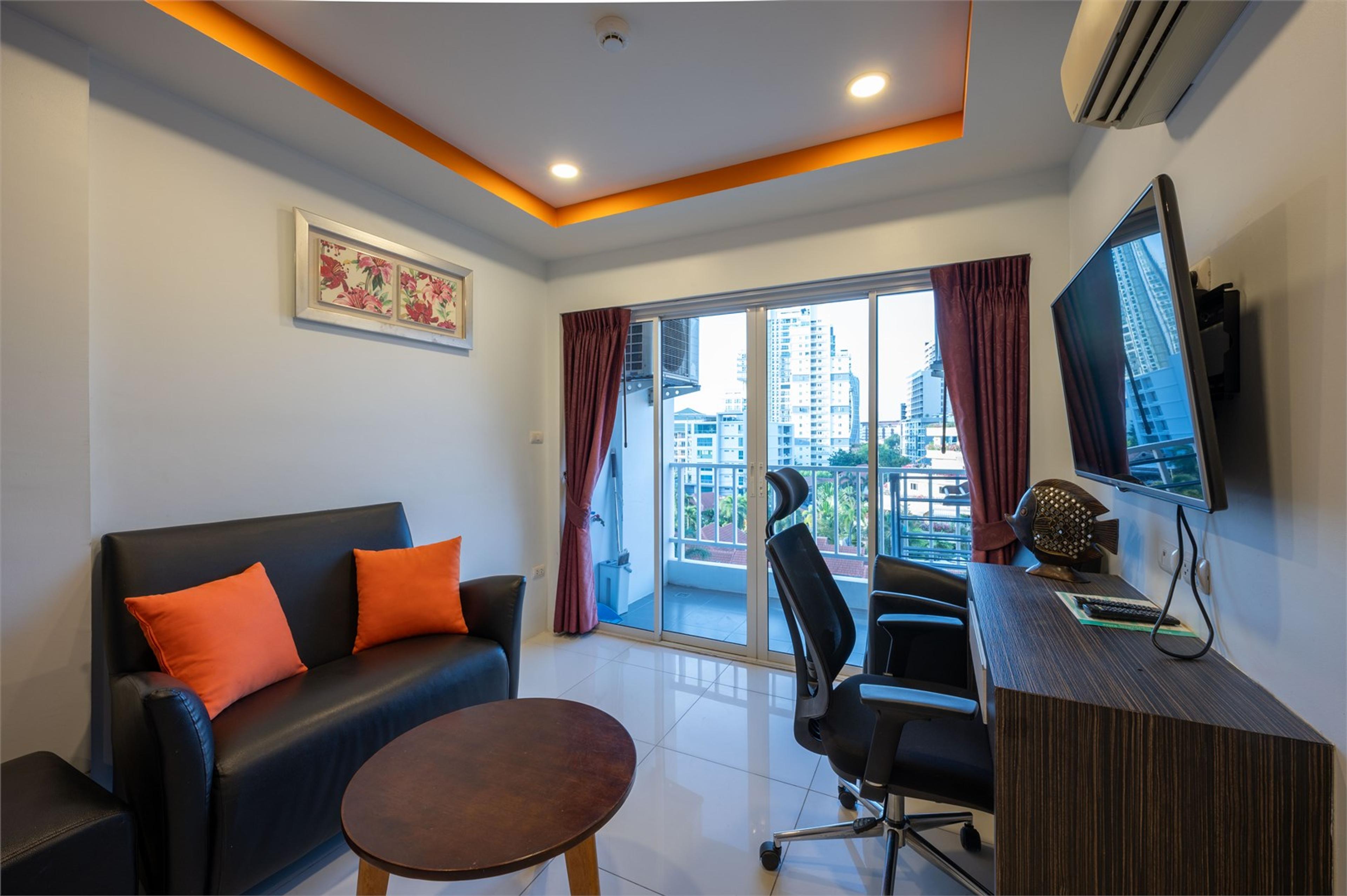 New Nordic Suites 5 706 - Monolocale con Camera da Letto — Pratumnak, Pattaya — 3