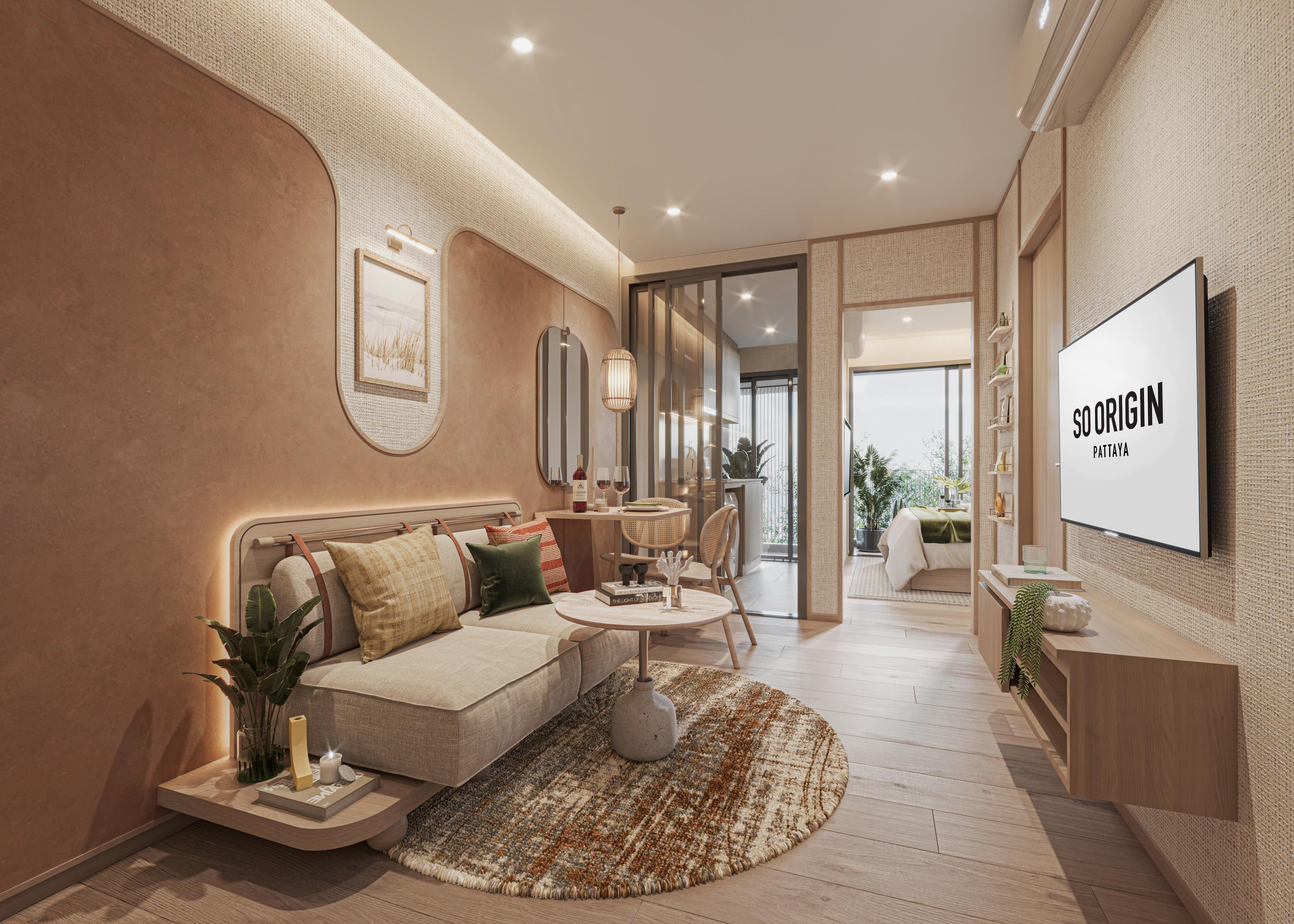 SO Origin Pattaya — 1-стаен апартамент — Sukhumvit, Патая — 3