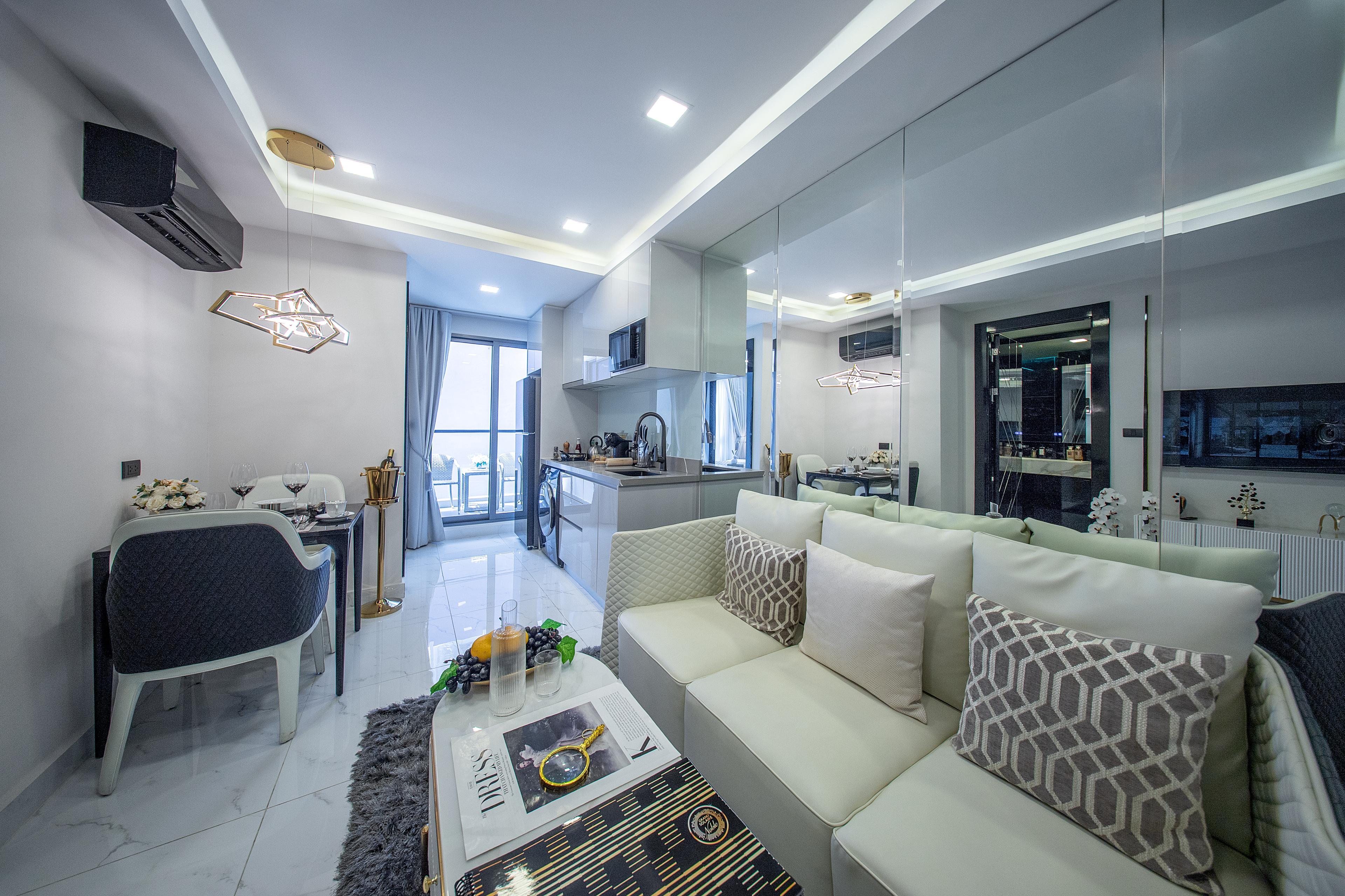 Grand Solaire Noble Pattaya — شقة بغرفة نوم واحدة 1B-A (34 م²) — 3rd Road, باتايا — 2