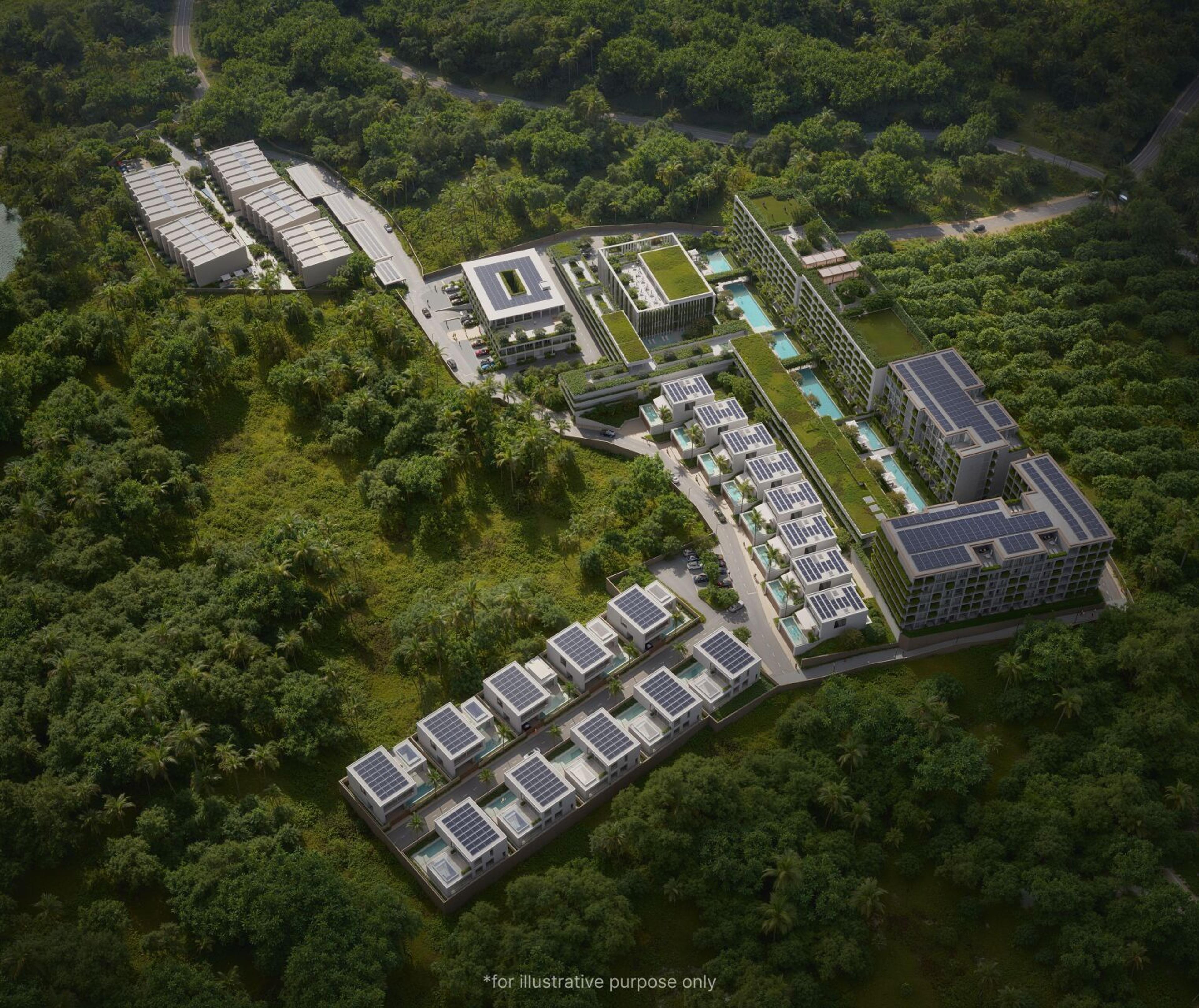 Moderna villa com piscina, 3 quartos e 5 casas de banho — Thalang — 4